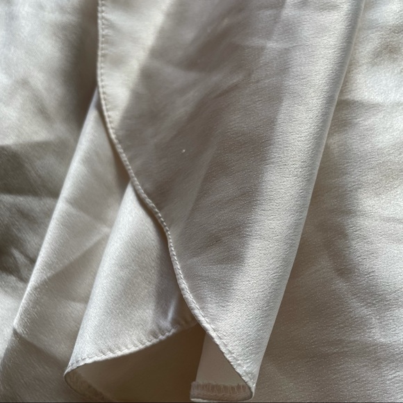 Victoria’s Secret White Satin Slip Dress Size Large - Picture 9 of 11